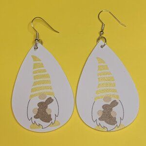 Easter Egg Earring, Easter Basket Gift, Gnome Dwarf Elf Earring, Easter Earring